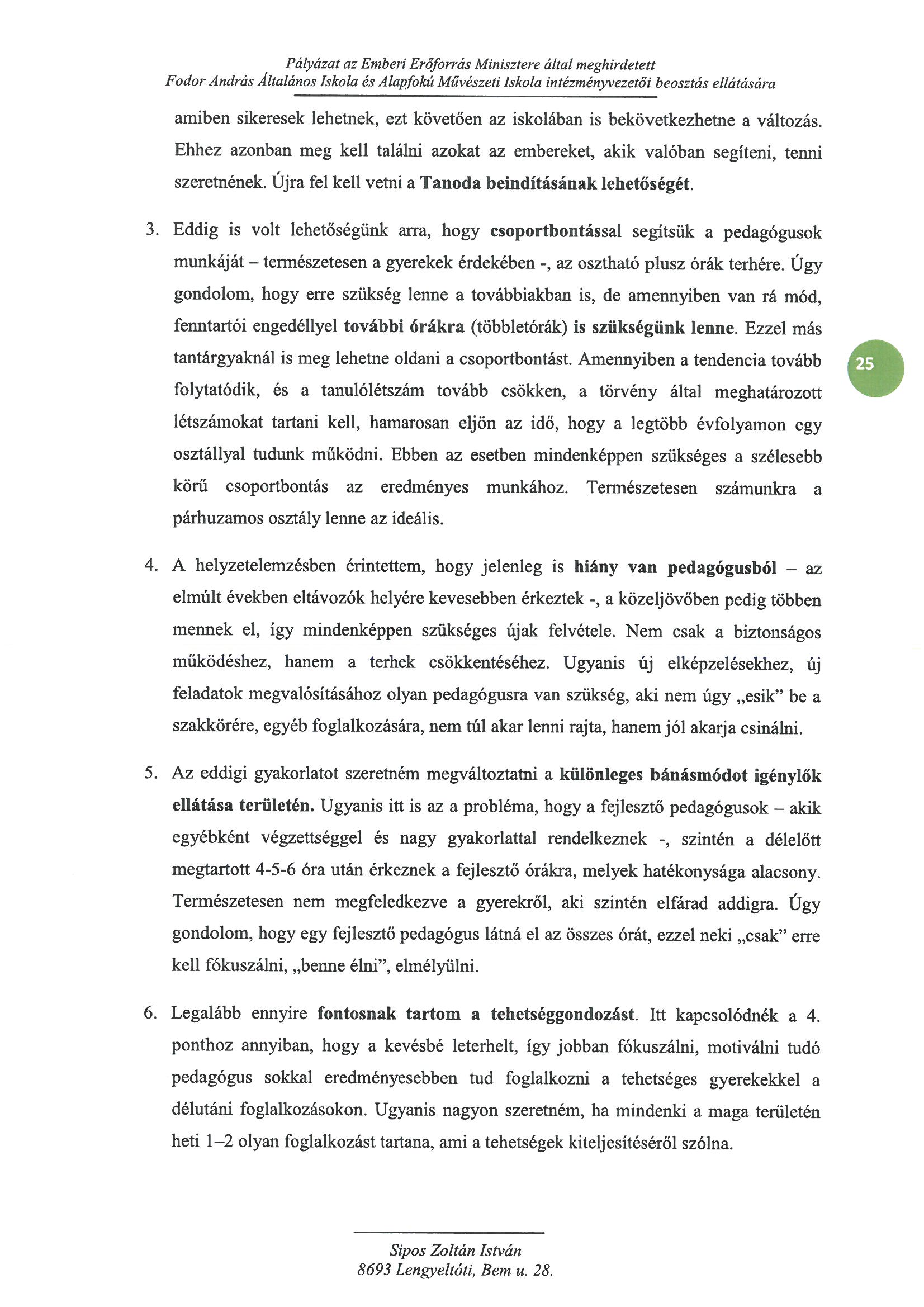 Fodor Andras Alt. Isk.  Sipos Zoltan Istvan Oldal 22