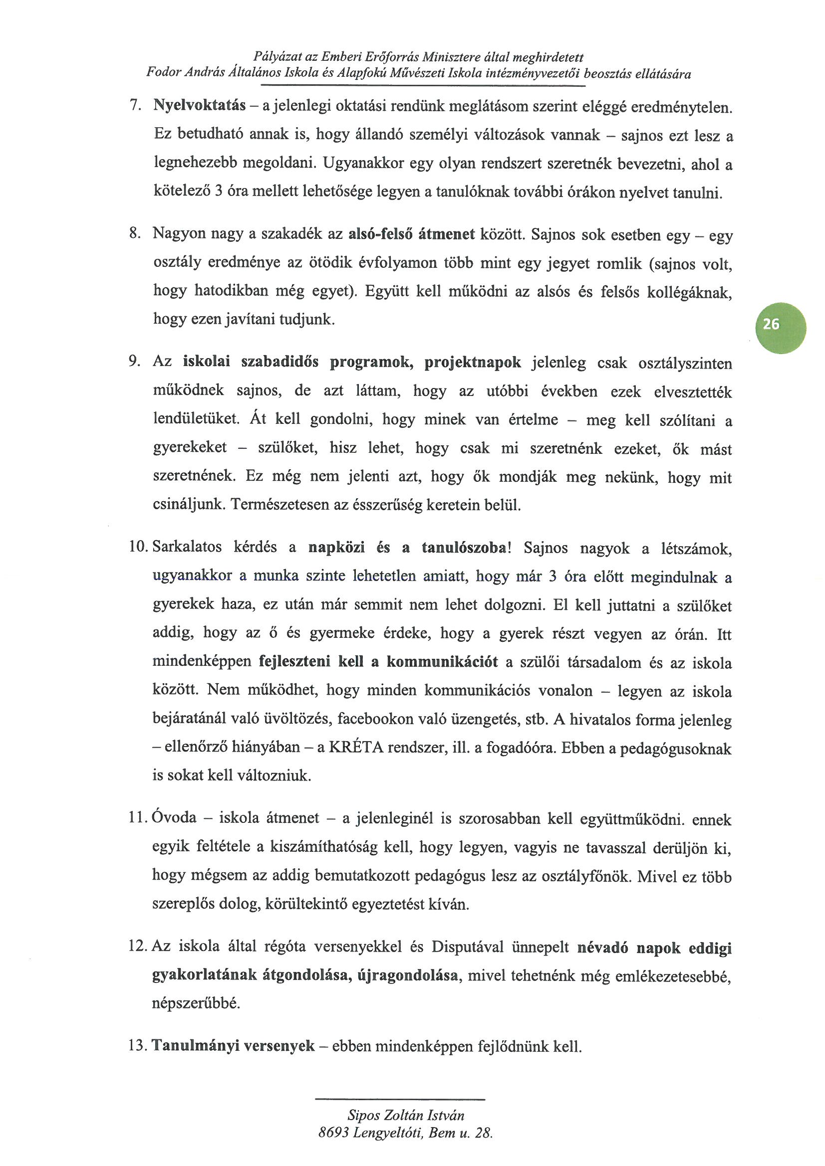 Fodor Andras Alt. Isk.  Sipos Zoltan Istvan Oldal 23