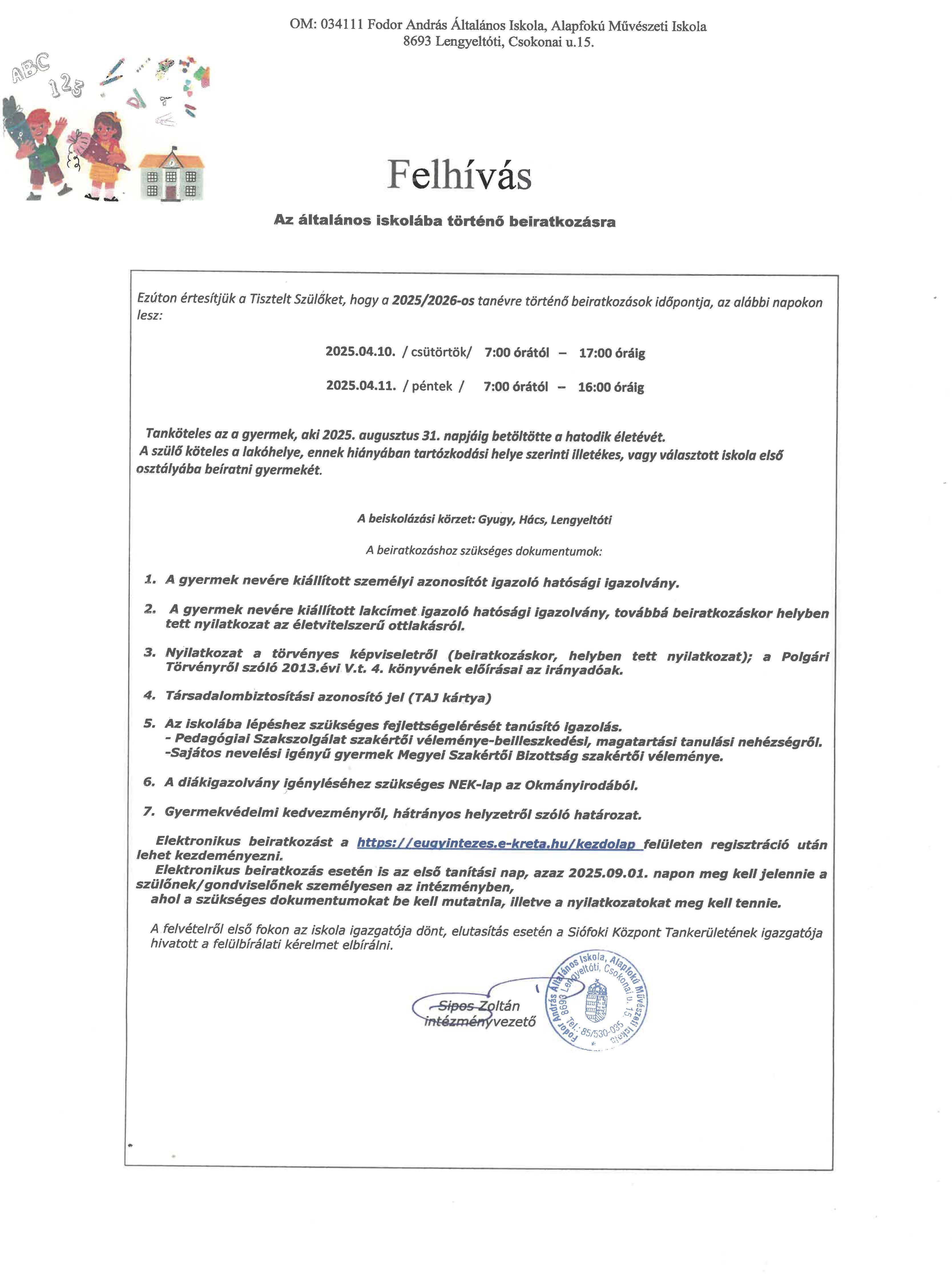 Felhívás